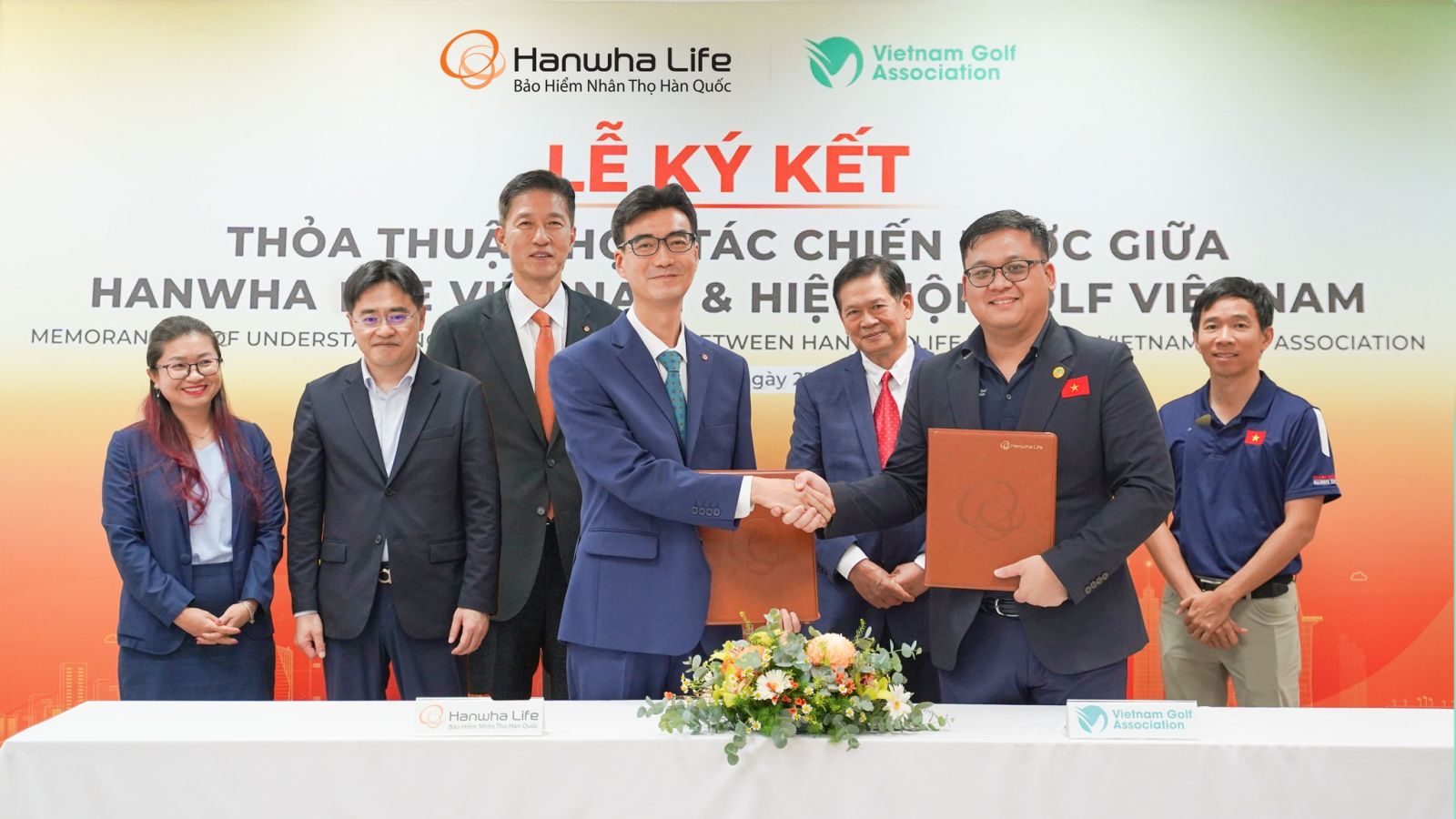 Hanwha Life và Hiệp hội Golf Việt Nam hợp tác phát triển tài năng trẻ