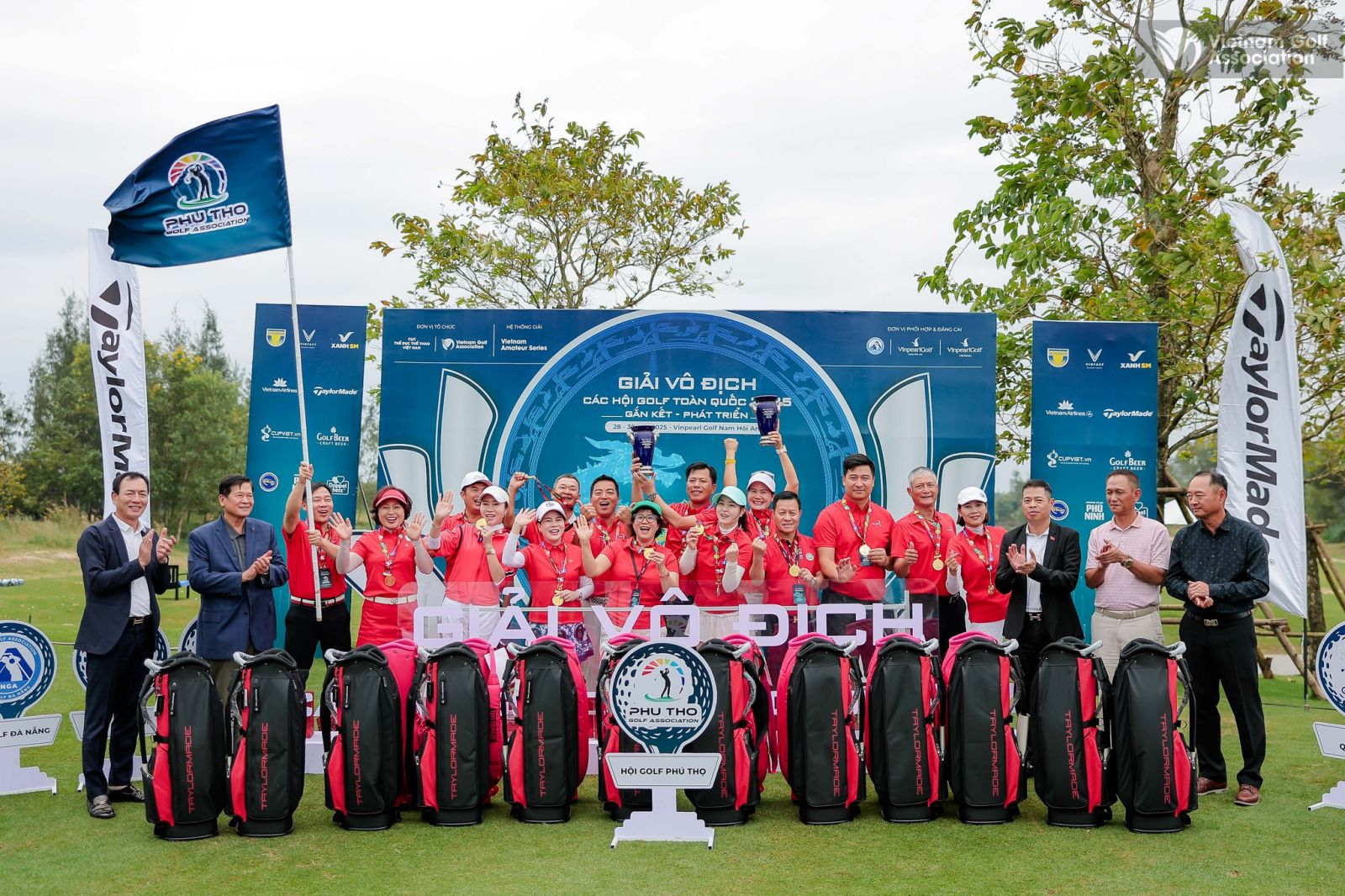 Hội Golf Phú Thọ thắng lớn tại Giải Vô địch các Hội Golf Toàn Quốc 2025