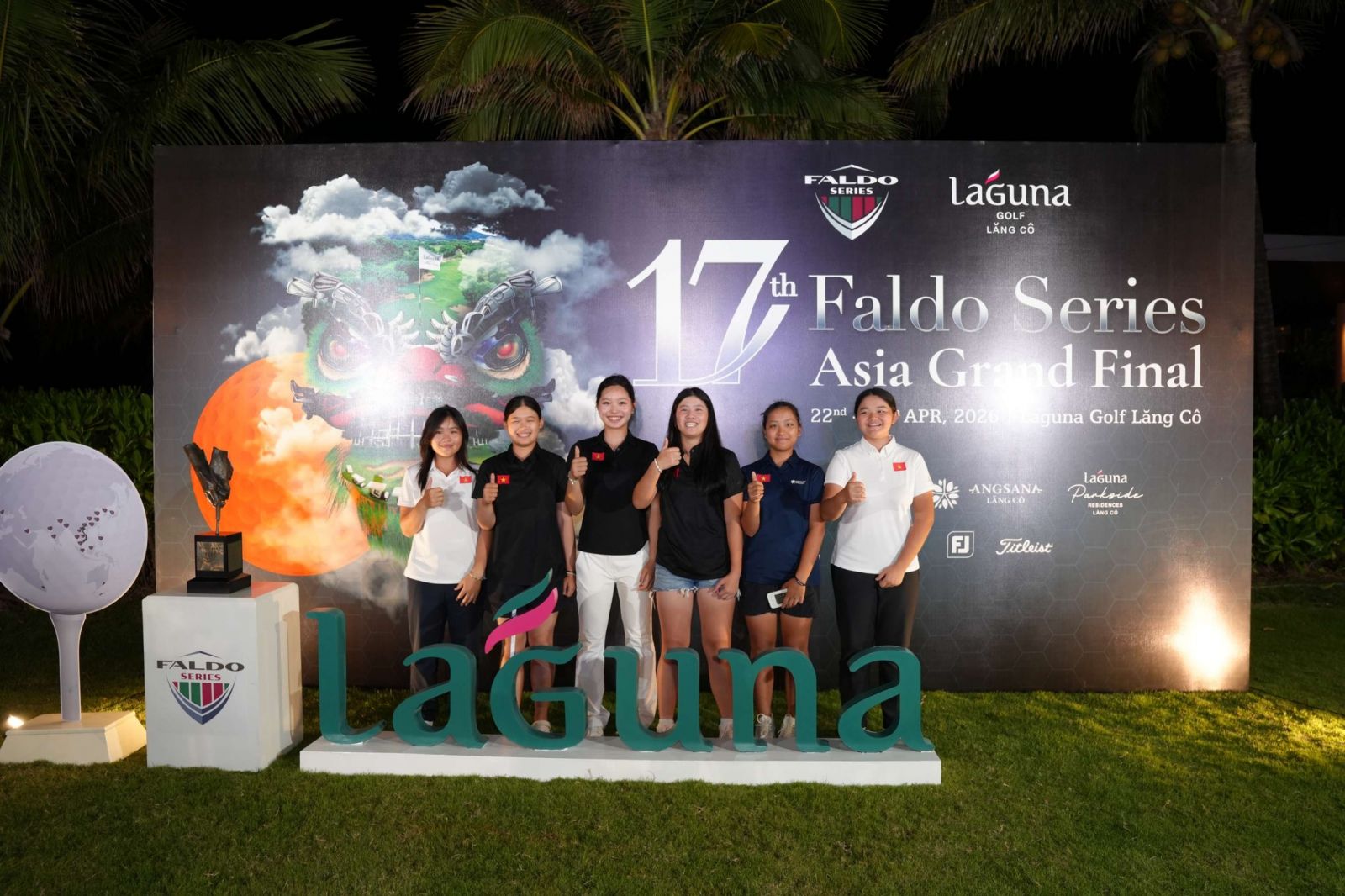 Faldo Series Asia Grand Final 2026 chính thức khởi tranh tại Lăng Cô