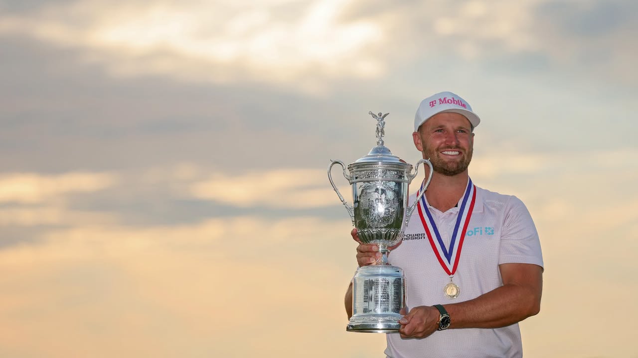 Wyndham Clark đăng quang U.S. Open 2026 sau màn chống trả nghẹt thở tại Shinnecock Hills