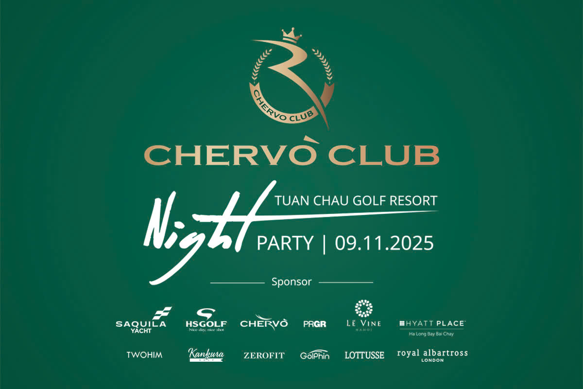 Chervo Club 2025 - Hành trình kết nối đẳng cấp của các golfer Việt tại Tuần Châu Golf Resort Chervo Club 2025 - Hành trình kết nối đẳng cấp của các golfer Việt tại Tuần Châu Golf Resort