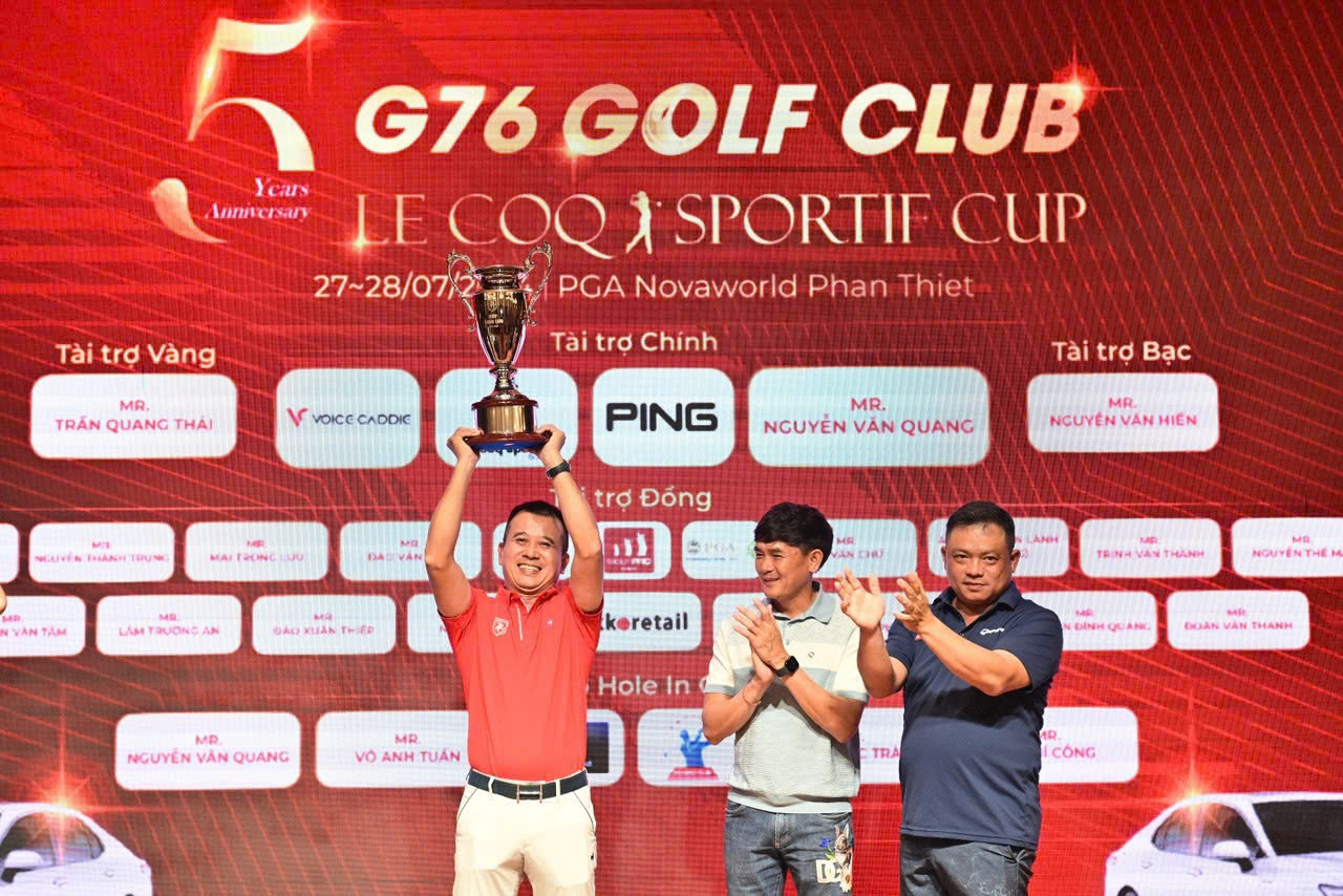 G76 Golf Club: Hành Trình 5 Năm Và Giải Đấu Đẳng Cấp Tại PGA Novaworld Phan Thiết