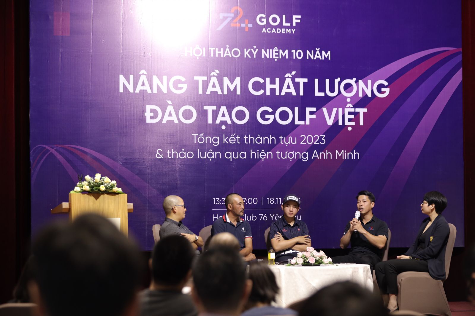 Nguyễn Anh Minh - Ngày nào có mặt ở Hà Nội là sẽ đi học golf