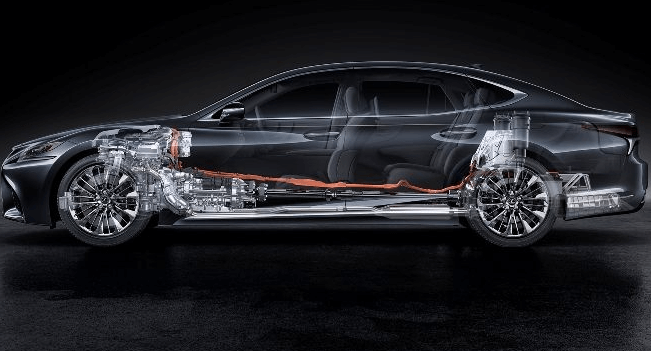 Lexus LS 500h 2018 ra mắt với thiết kế hoàn toàn mới tại Geneva.