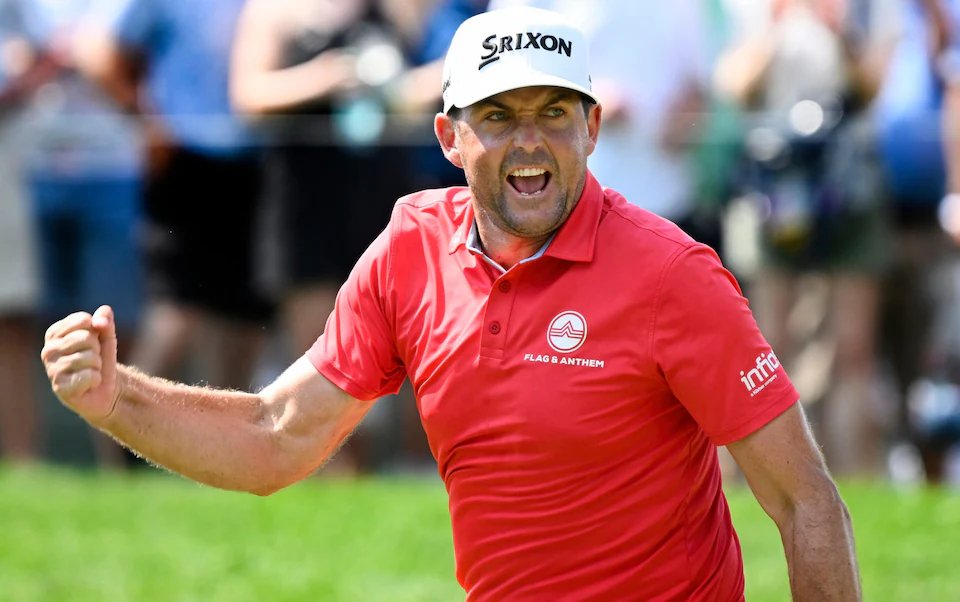 Keegan Bradley vô địch Travelers Championship 2025 sau cú sảy chân của Tommy Fleetwood