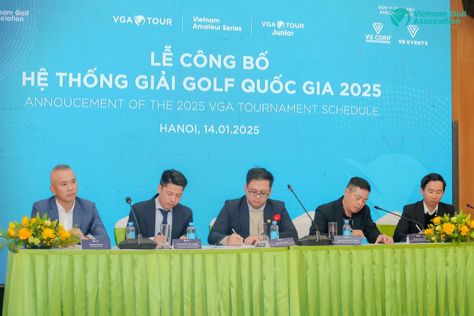 Hiệp Hội Golf Việt Nam Công Bố Hệ Thống Giải Đấu 2025