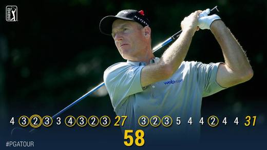 Đánh 58 gậy tại vòng cuối, Jim Furyk lập kỷ lục tại PGA Tour.