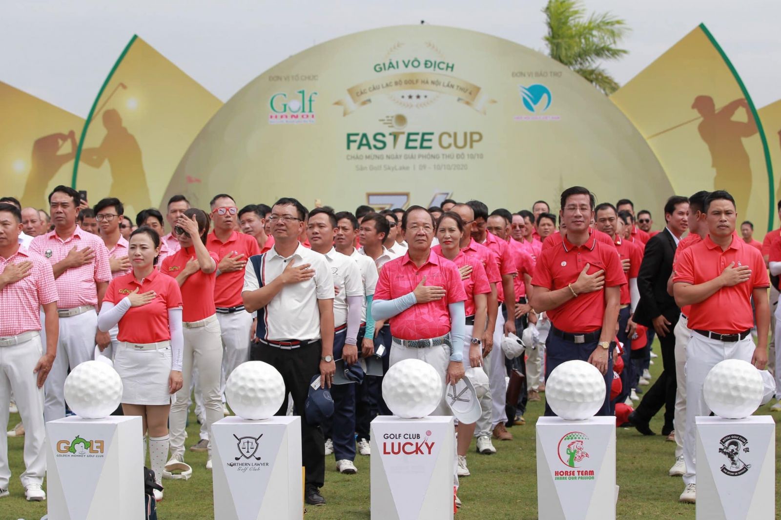 ’Điểm chạm’ văn hóa đầu tiên xuất hiện ở giải VĐ các CLB Golf Hà Nội