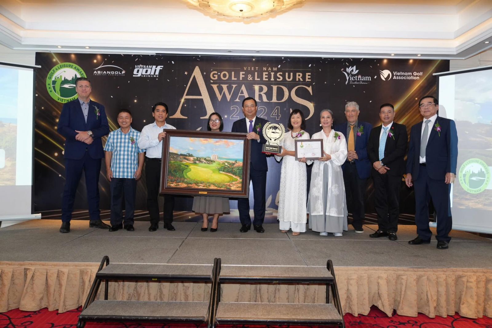 The Bluffs Grand Ho Tram Lần Thứ Ba Giành Giải Sân golf Tốt Nhất Vietnam Tại Golf & Leisure Awards 2024