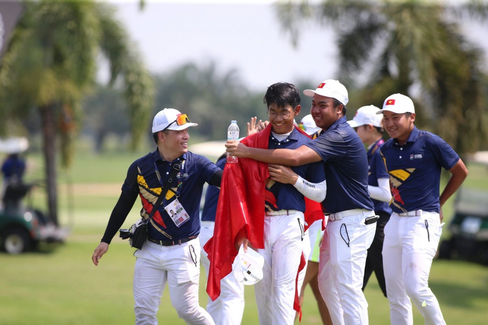 Tuyển golf Việt Nam đặt mục tiêu giành huy chương vàng tại SEA Games 33: Áp lực lớn nhưng đầy cơ sở