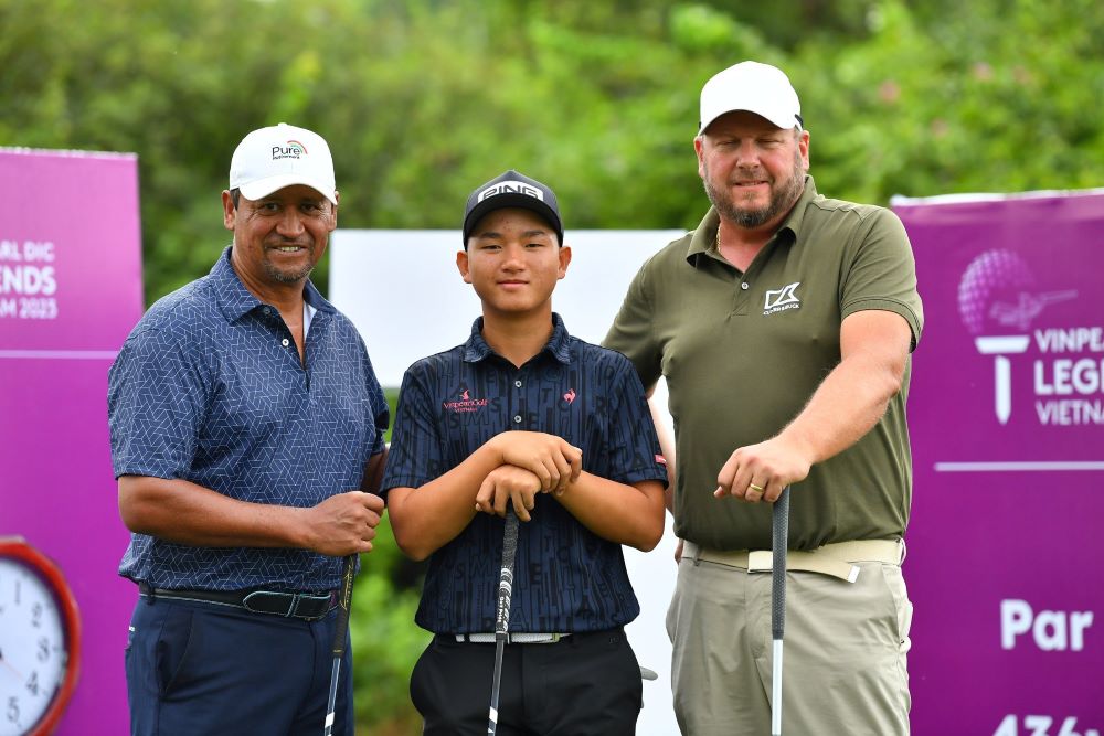 Những golfer Việt gây ấn tượng ngày khai màn giải Vinpearl DIC Legends Việt Nam 2023