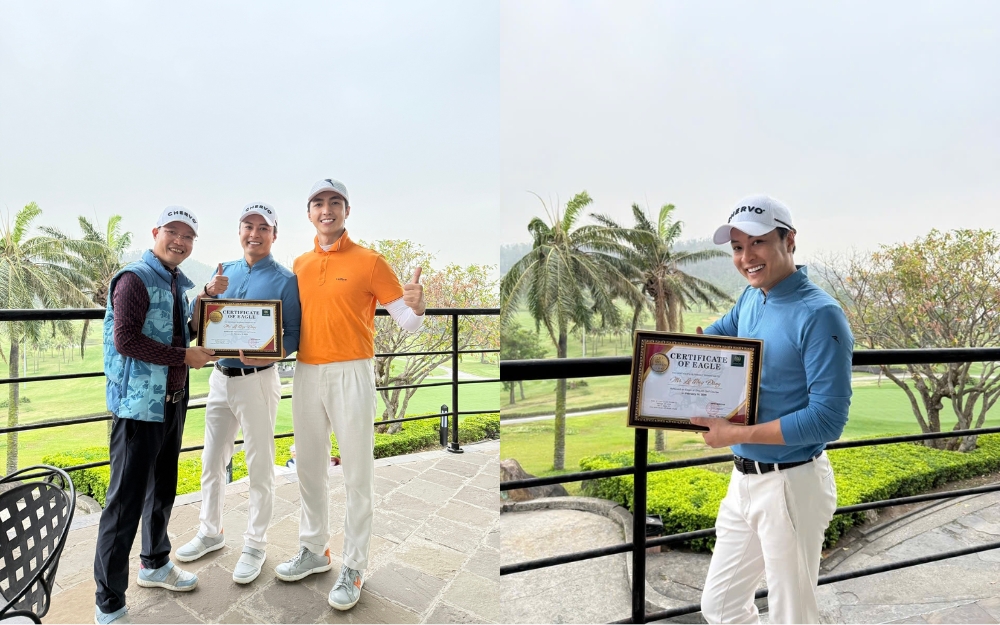 ⛳️ LÊ HỒNG ĐĂNG – EAGLE ẤN TƯỢNG TẠI HỐ 10C, CHÍ LINH GOLF