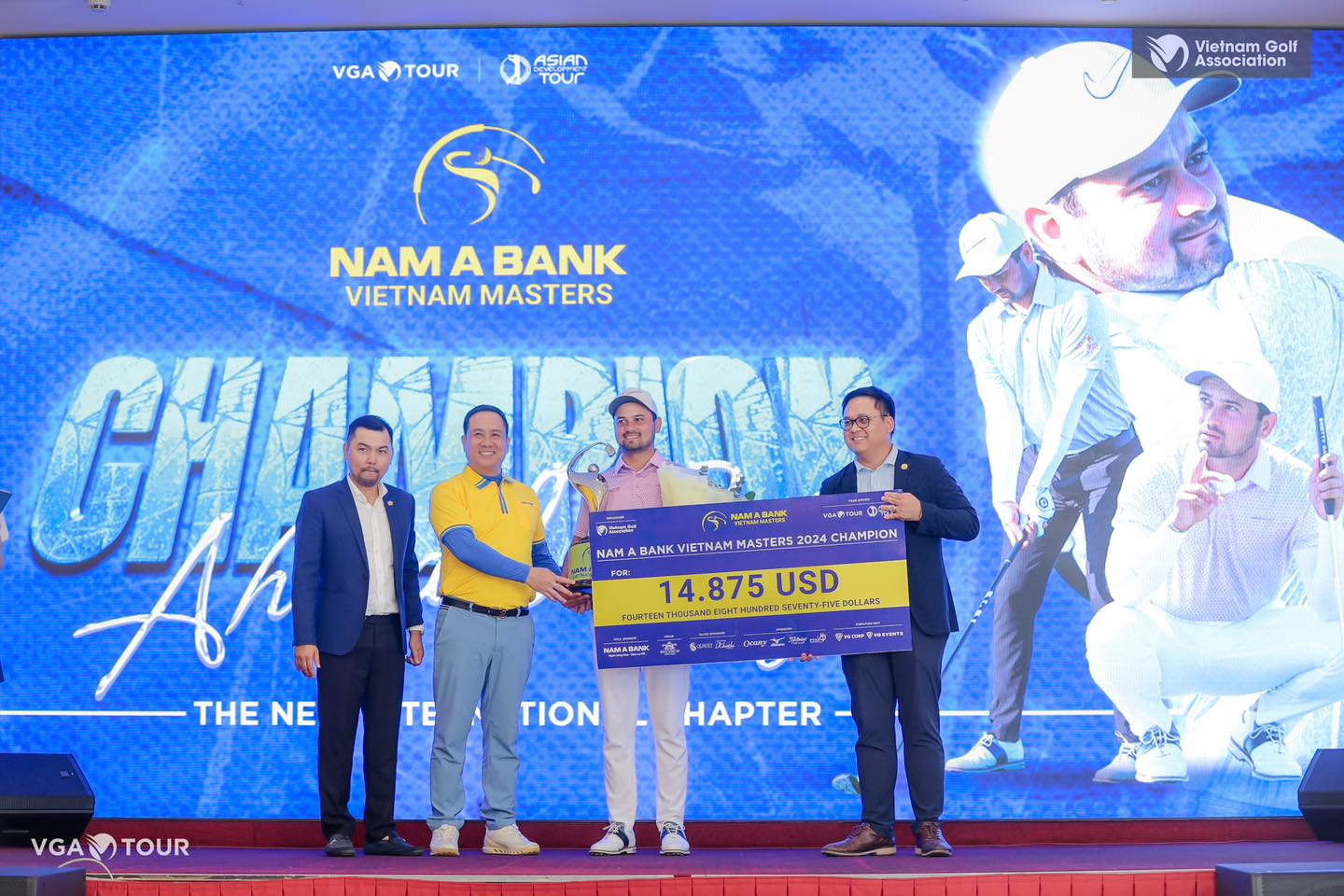 Ahmad Baig người Pakistan vô địch giải Vietnam Masters 2024 với thành tích kỷ lục