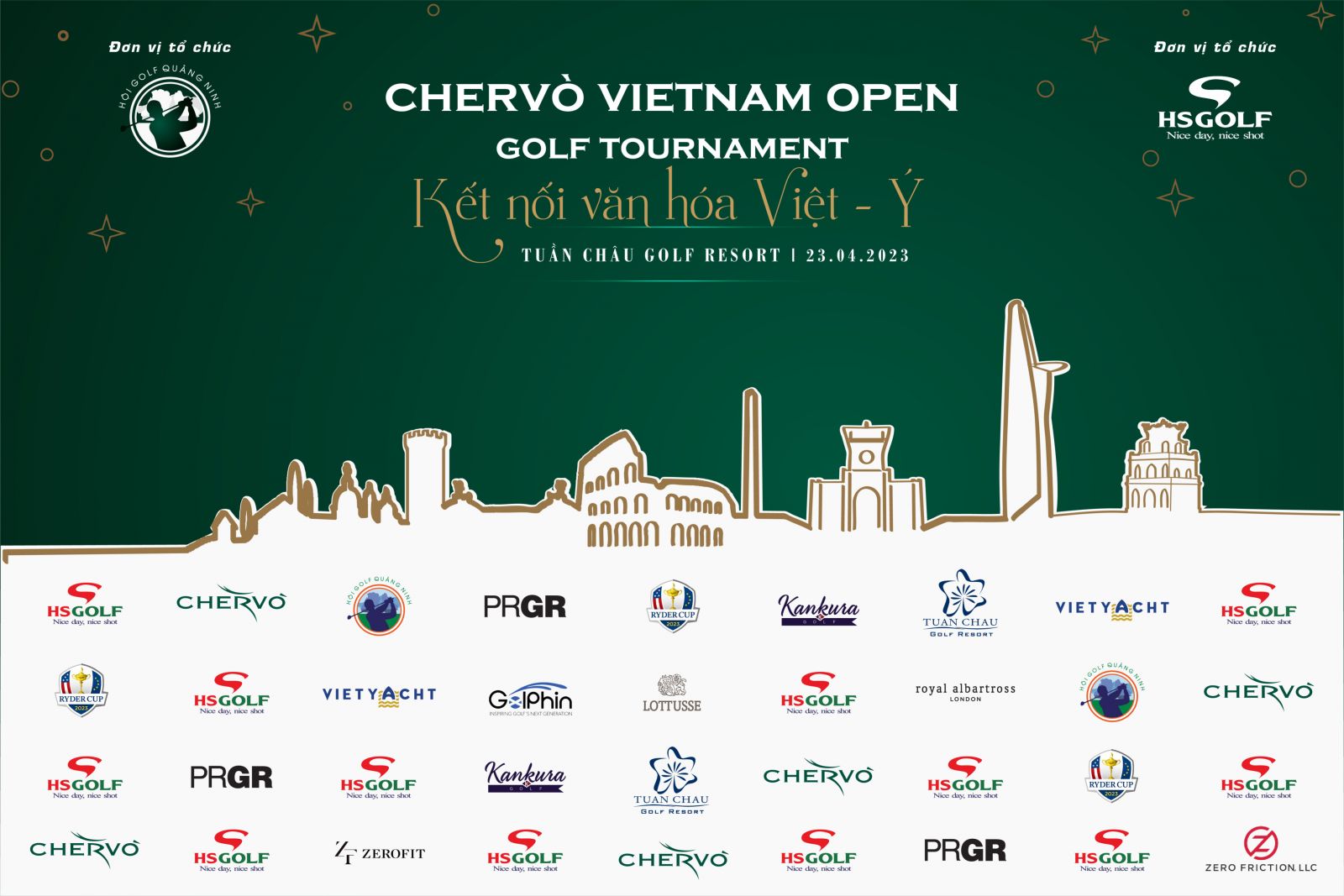 HS Golf phối hợp cùng Hội Golf Quảng Ninh tổ chức giải Chervo Vietnam Open Championship 2023 