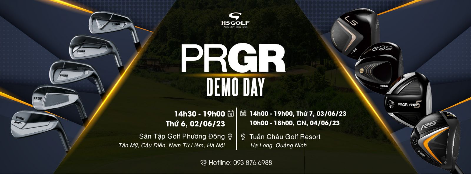 HS Golf tổ chức PRGR Demo Day