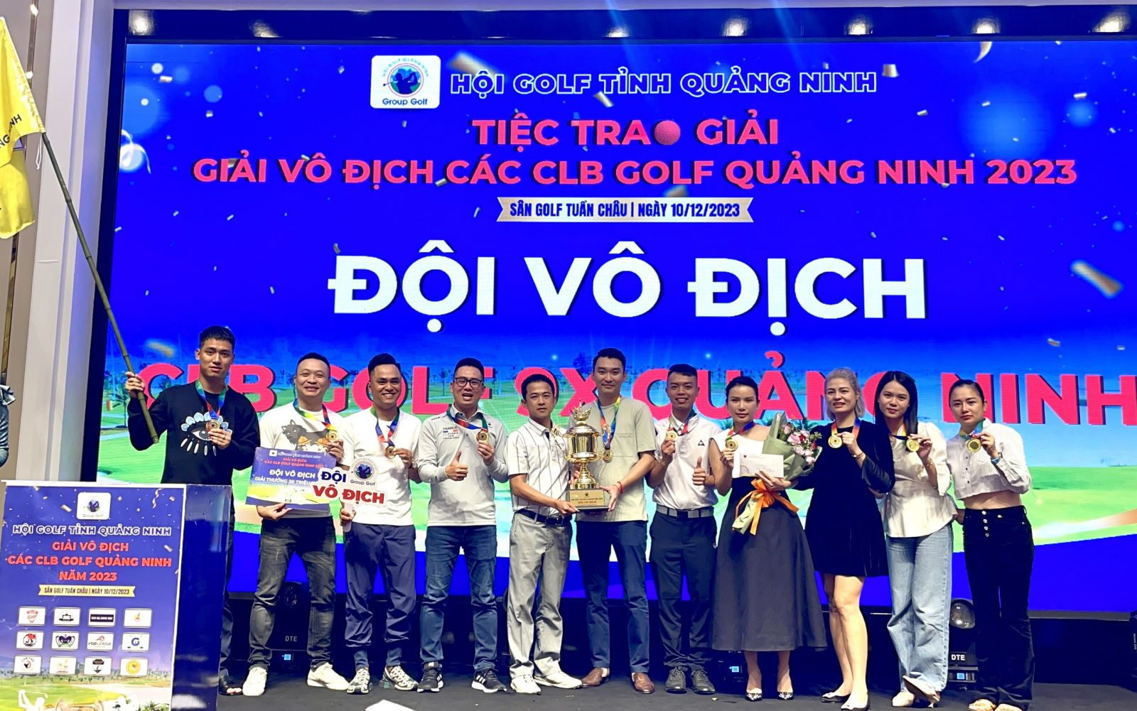 CLB golf 9X Vô Địch Giải Các CLB Golf Quảng Ninh 2023