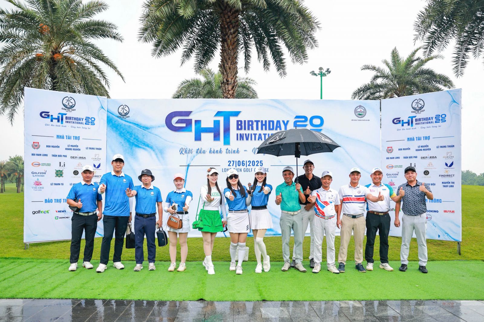 CLB Golf Giản Hạ Thủy tổ chức giải đấu kỷ niệm 1 năm thành lập tại Long Biên