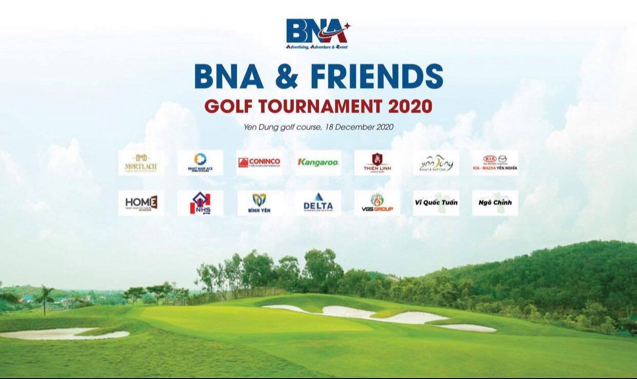 BNA&Friends Golf Tournament 2020 sẵn sàng chào đón những người yêu golf
