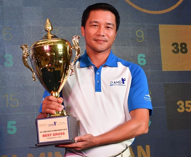 Vượt qua Lê Hùng Nam, golfer Nguyễn Minh Tuấn vô địch FLC AMD 2018