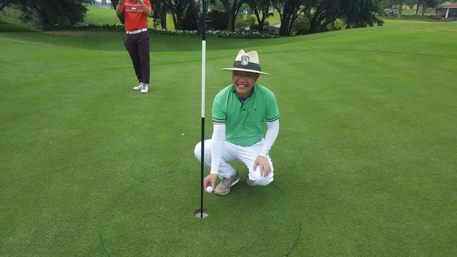 Golfer Phạm Viết Thắng ghi HIO tại giải major của CLB G&L 92-95