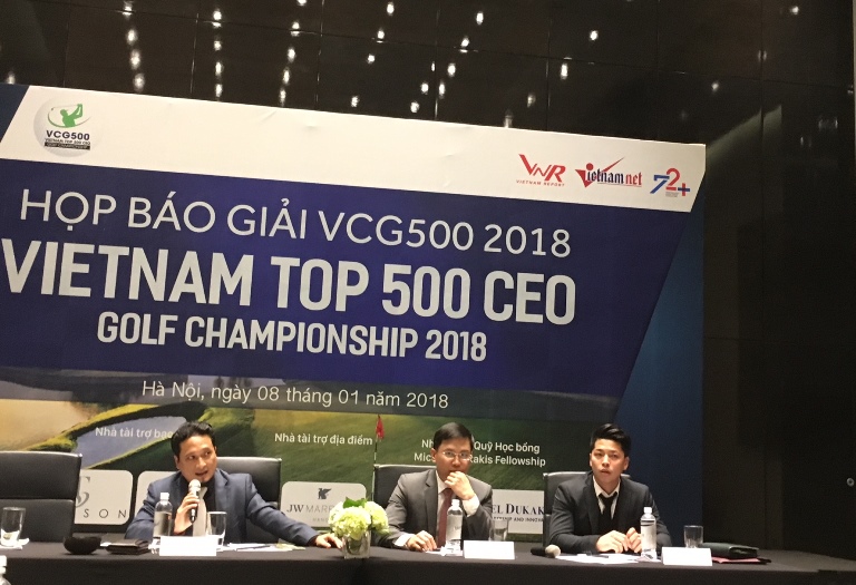 Giải golf vinh danh các doanh nghiệp hàng đầu Việt Nam (VCG500 2018)